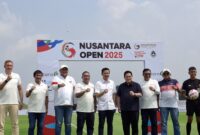 Bupati Bogor, Rudy Susmanto menghadiri pembukaan turnamen sepak bola Nusantara Open 2025. (Dok. bogorkab.go.id)